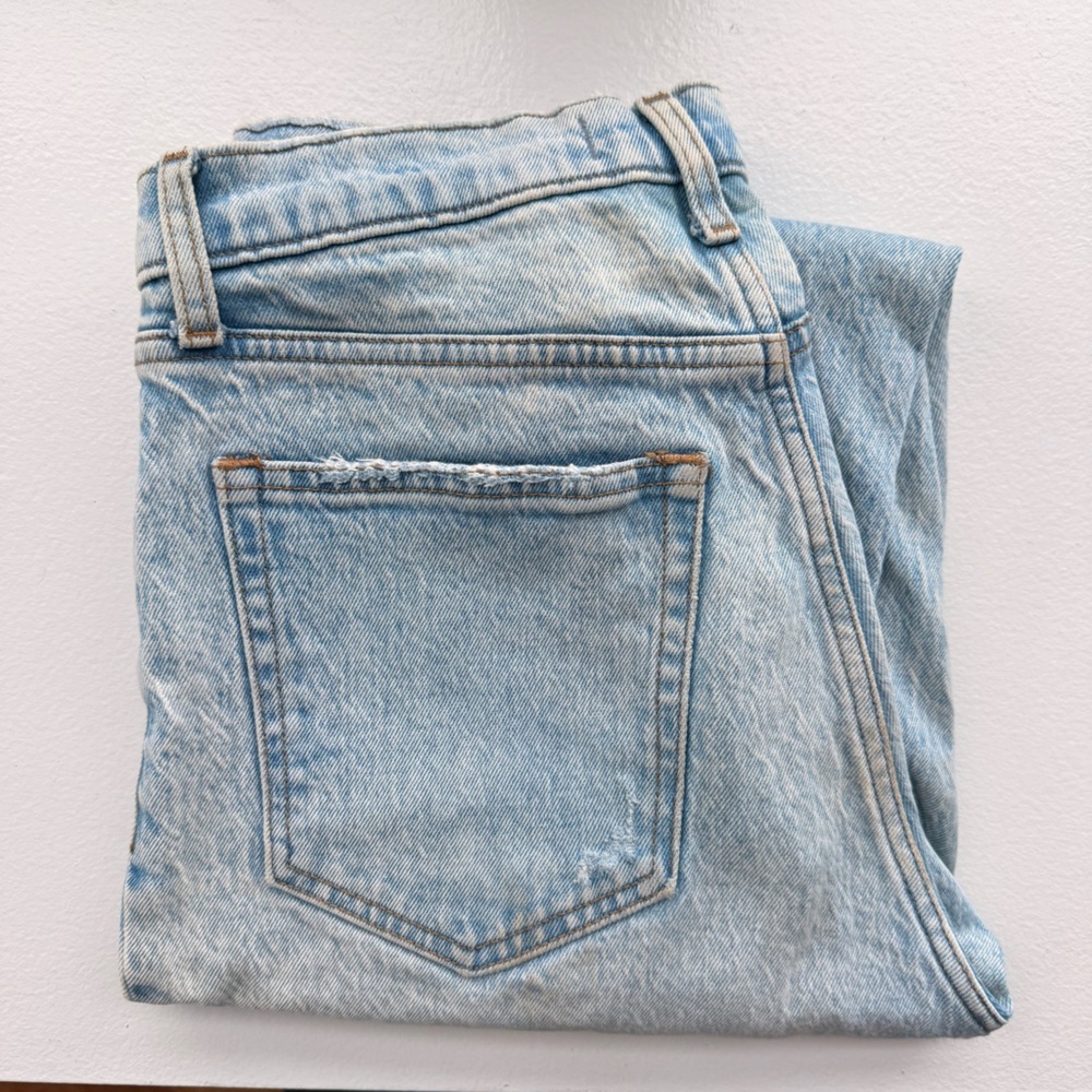 Abercrombie & Fitch Light Blue Straight Leg Jeans